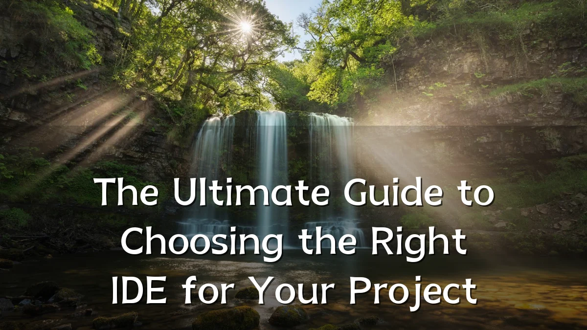 The Ultimate Guide to Choosing the Right IDE for Your Project