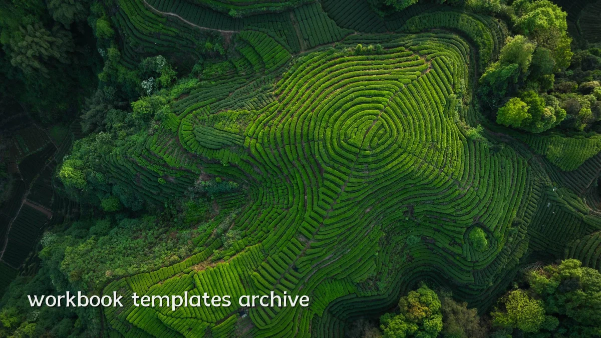 workbook templates archive