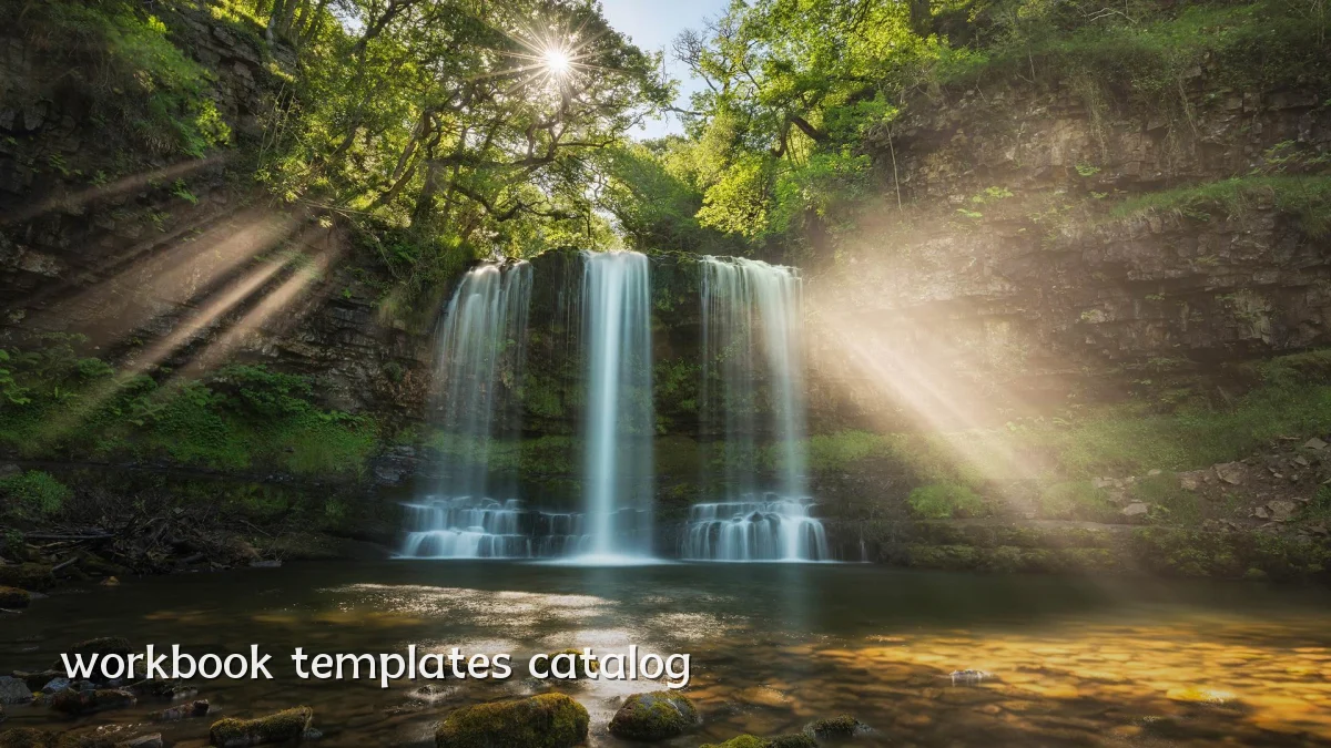 workbook templates catalog