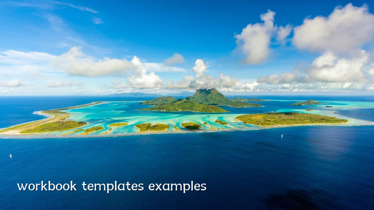 workbook templates examples