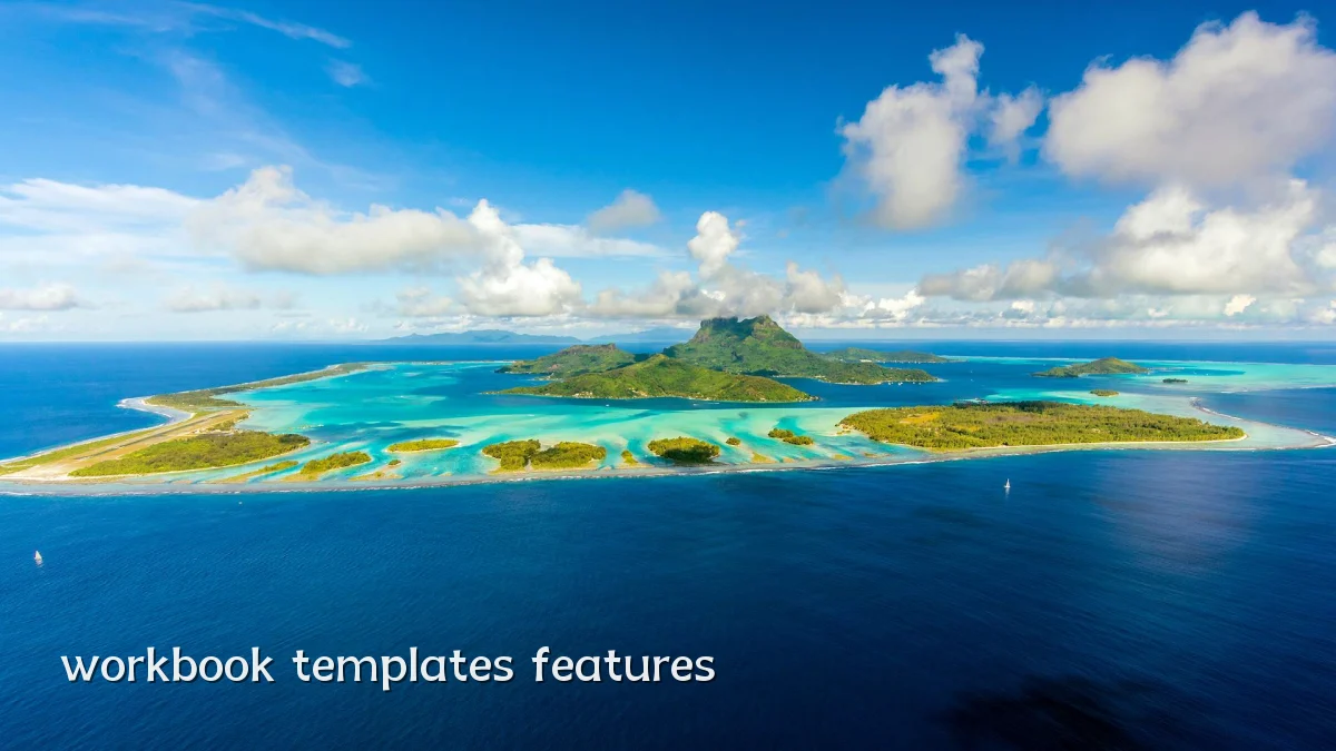 workbook templates features