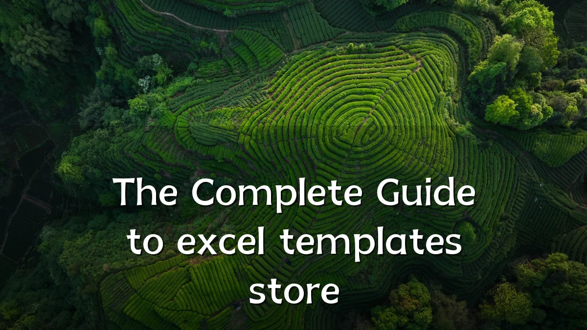 The Complete Guide to excel templates store