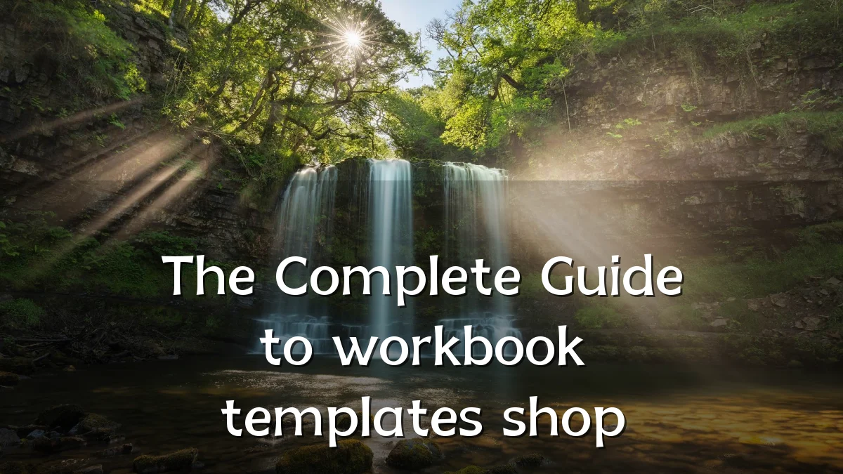 The Complete Guide to workbook templates shop