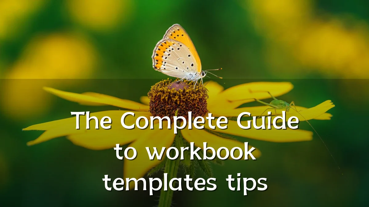 The Complete Guide to workbook templates tips
