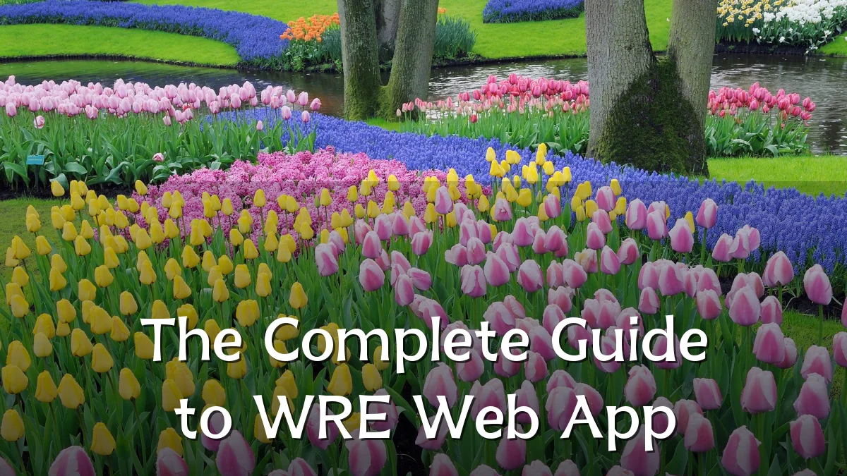The Complete Guide to WRE Web App