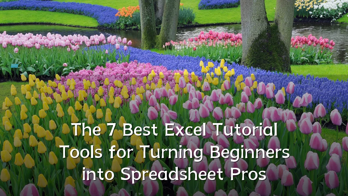 The 7 Best Excel Tutorial Tools for Turning Beginners into Spreadsheet Pros