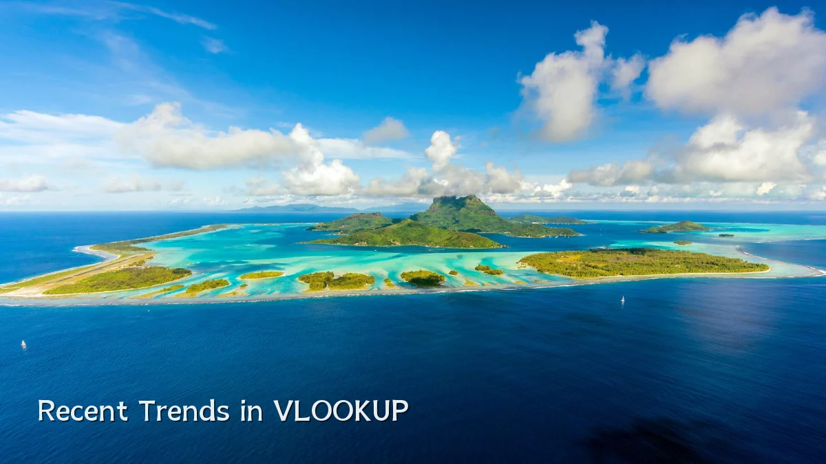 Recent Trends in VLOOKUP