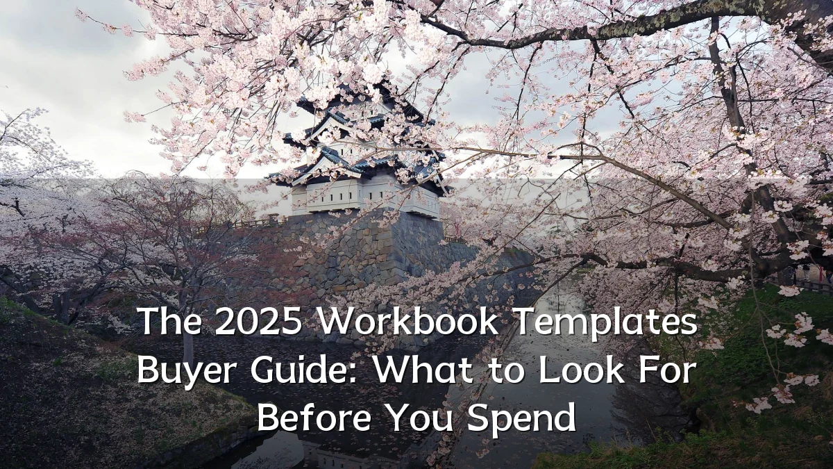 The 2025 Workbook Templates Buyer Guide: What to Look For Before You Spend