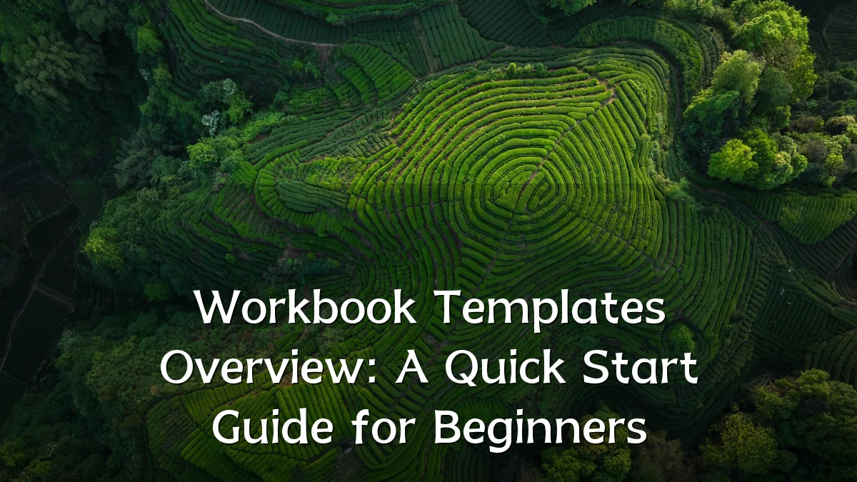 Workbook Templates Overview: A Quick Start Guide for Beginners